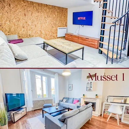 Deux Hebergements A Proximite Pour Un Groupe De 12 Personnes * Clermont-Ferrand