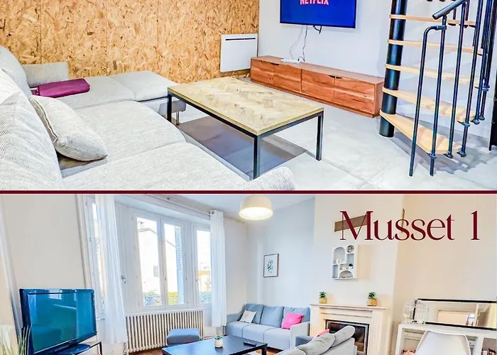 Deux Hebergements A Proximite Pour Un Groupe De 12 Personnes * Clermont-Ferrand